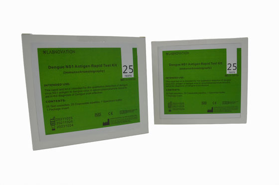 ISO13485 corredo dell'antigene di febbre rompiossa NS1 di punto della plastica uno