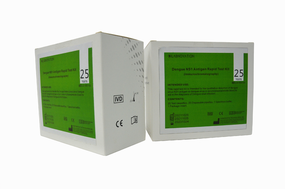 Prova rapida Kit For Qualitative Detection NS1 AG di ISO9001 15 Min Dengue