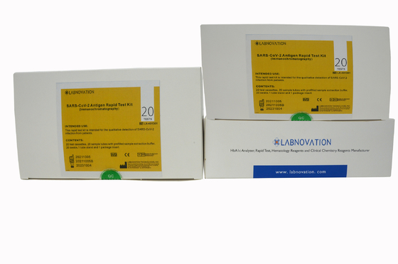 Corredo rapido 20Tests/Kit diplomato CE della prova dell'antigene diagnostico SARS-CoV-2