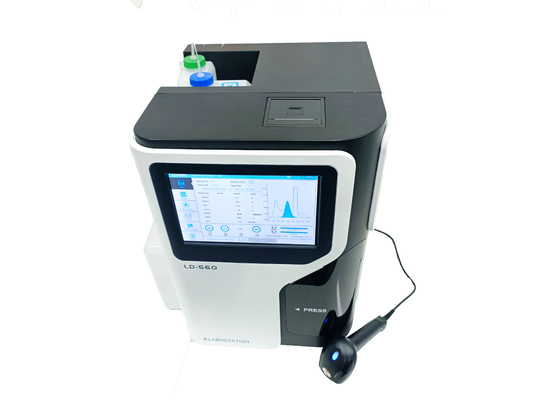Analizzatore automatizzato pieno dell'analizzatore LD-560 di HbA1c per HbA1c che prova l'analizzatore diplomato doppio di metodo di HPLC di CV&lt;2%